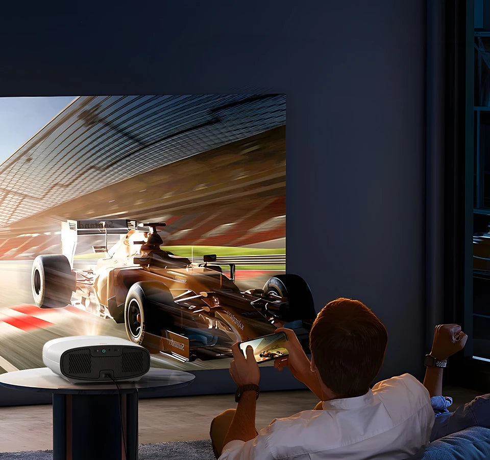 Portable 1000 ANSI Home Theatre Projector with Auto Focus