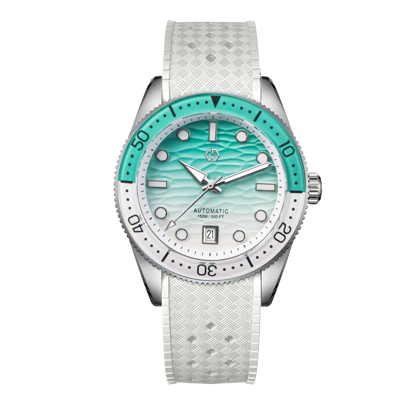 40mm Diver Watch Automatic Mechanical 150M Waterproof Multicolor