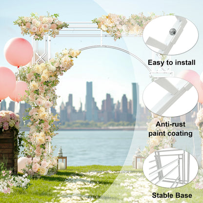 Large Garden Trellis Party Arch Frame for Events