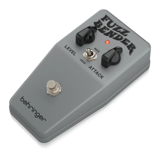 Electric Guitar Fuzz Pedal with 60s-Style Tone Control