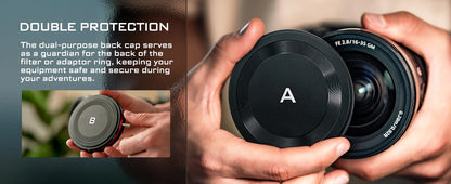 Magnetic Hybrid Camera Lens Filter VND CPL 3 to 7 Stops