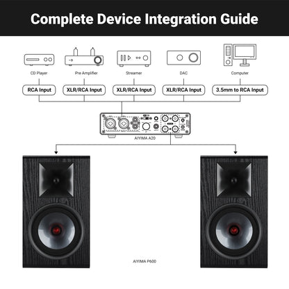 6.5 Inch Bookshelf Speakers Silk Tweeter Carbon Fiber Woofer