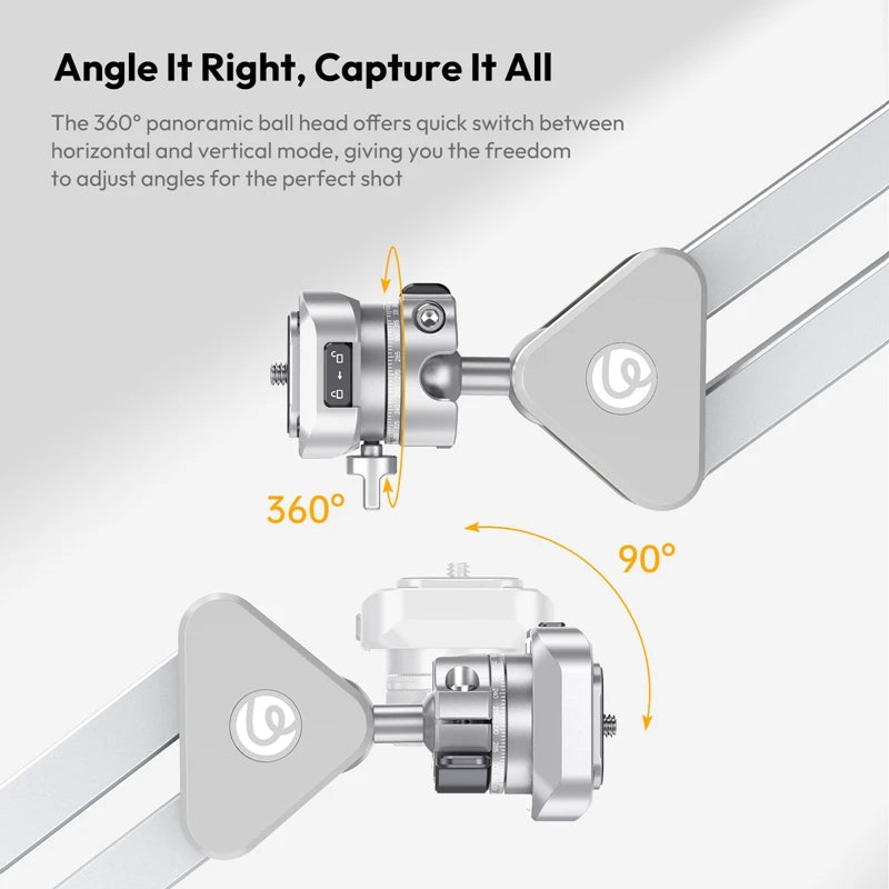 Overhead Camera Mount Stand with Quick Release