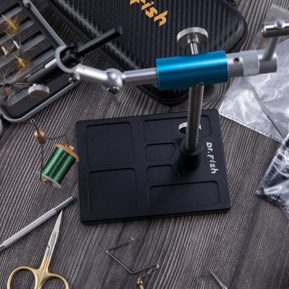 360 Degree Rotary Fly Tying Vise Aluminum C-Clamp Fishing Tool