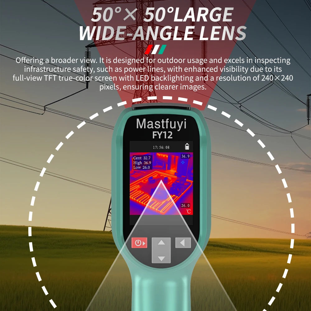 Portable Thermal Imaging Camera with Night Vision