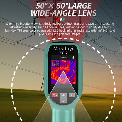 Portable Thermal Imaging Camera with Night Vision