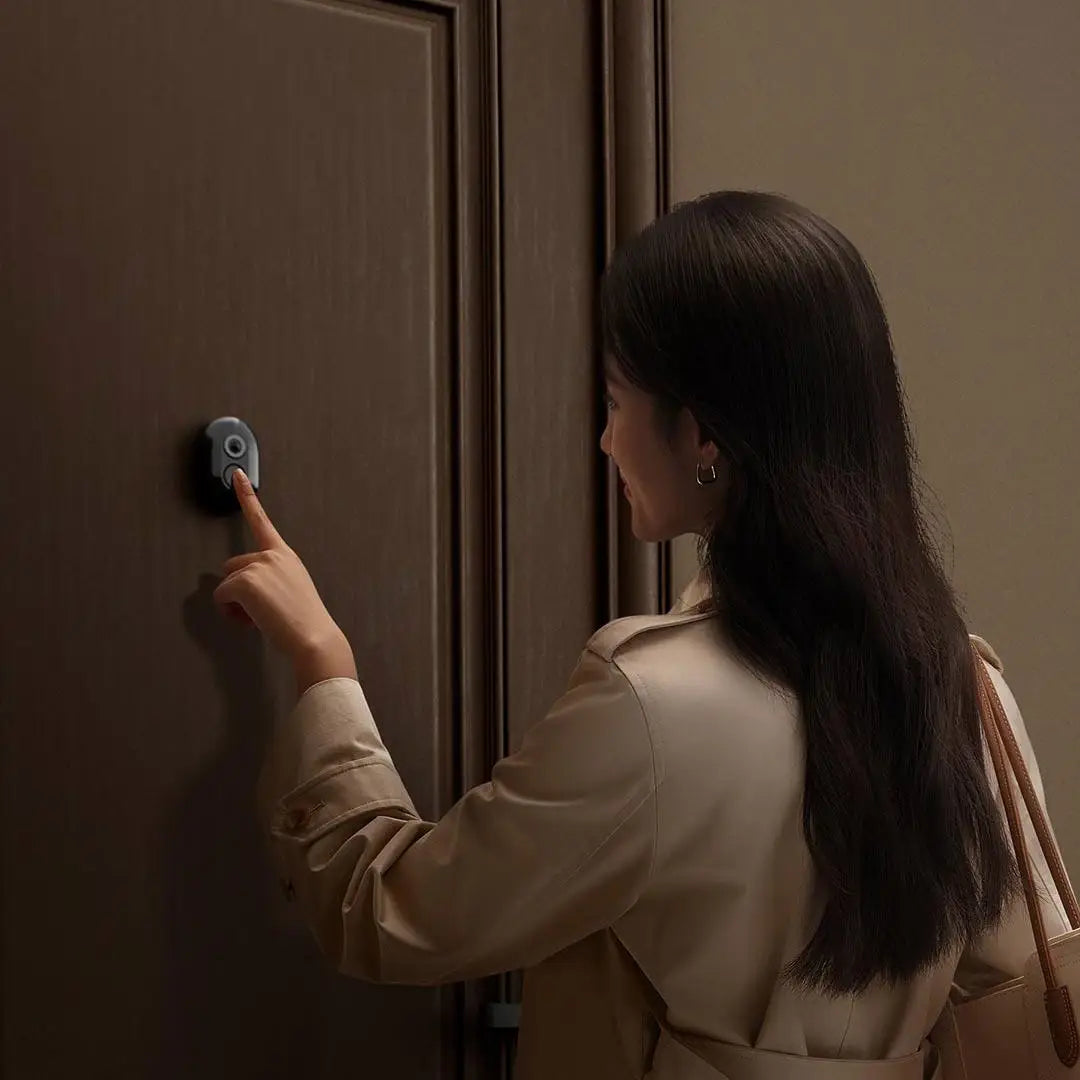 Smart Wireless Video Doorbell with 5" Screen and 720p Night Vision