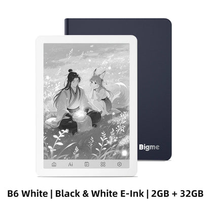 6 Inch E-Ink E-Reader 32GB Android 14 Adjustable Frontlight