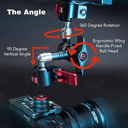 Metal Magic Arm Super Clamp Mount for Cameras