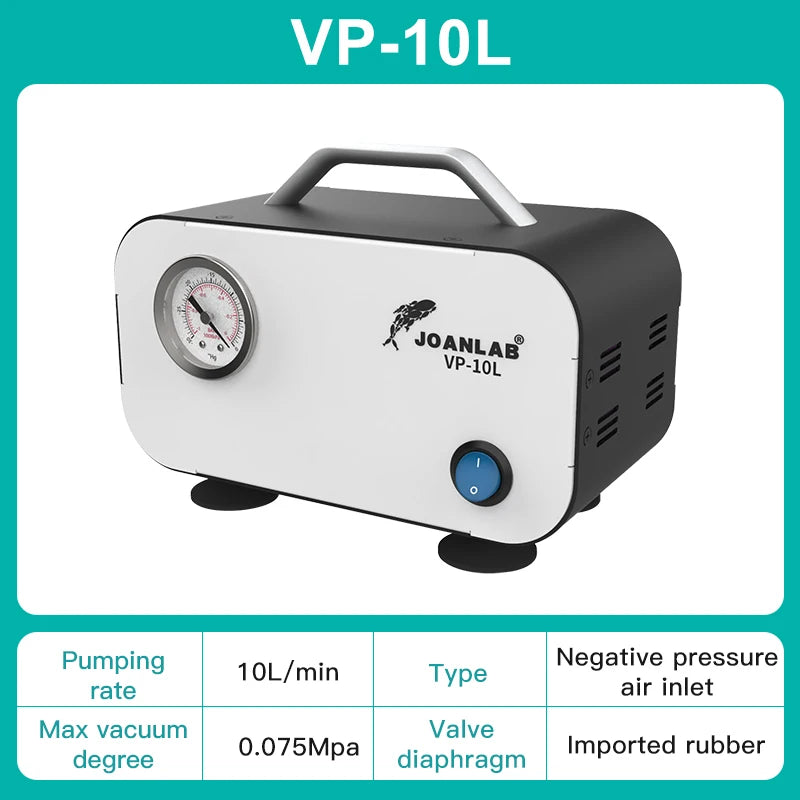 Compact Oil-Free Lab Vacuum Pump VP-10L