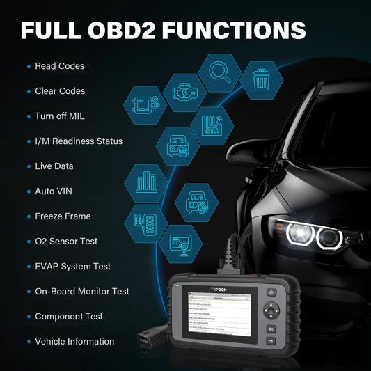 Portable Engine Code Reader Car Diagnostic Scan Tool Full Systems