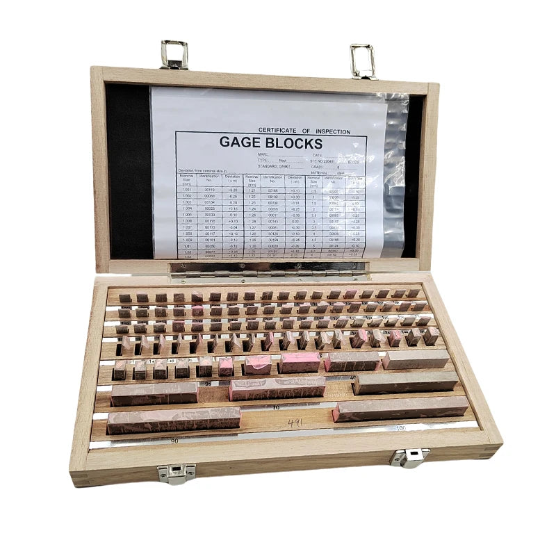 83 Piece Gauge Block Set Grade 0 High Precision