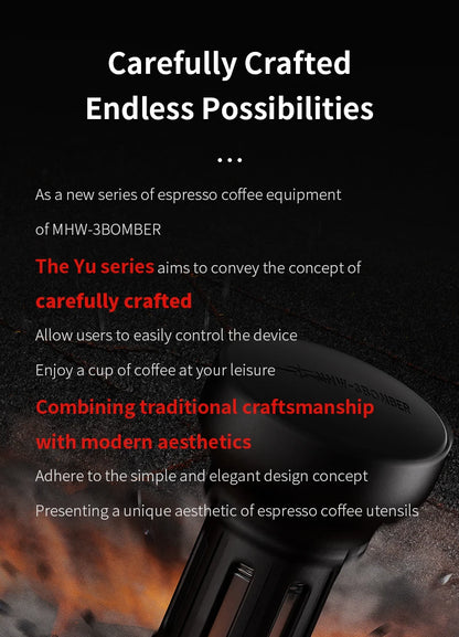 Spring Loaded Espresso Tamper 58mm Constant Pressure Barista Tool