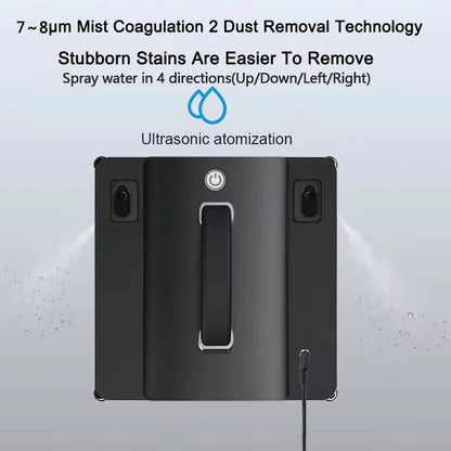 Smart Window Cleaning Robot with APP & Water Spray