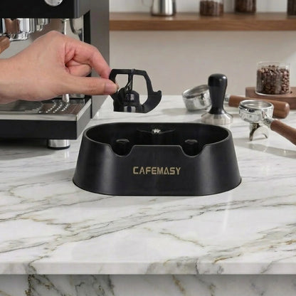 Automatic Coffee Portafilter Cleaner with Built-In Design