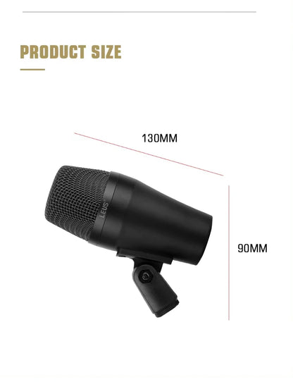 Dynamic Drum Mic Kit 7 Piece for Bass and Snare