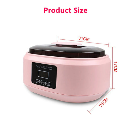 Portable 200W Wax Melting Pot Black Set