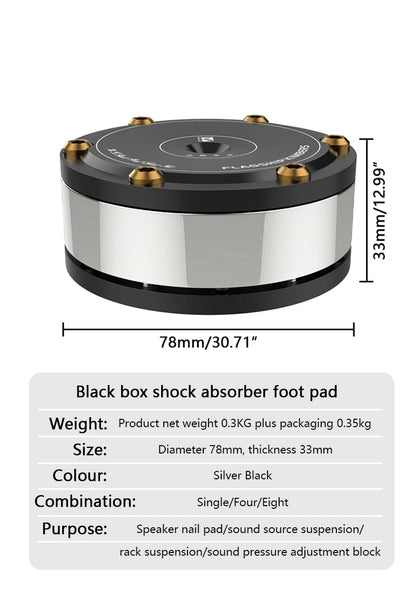 HiFi Speaker Isolation Feet 4 Pack Anti Vibration Pads