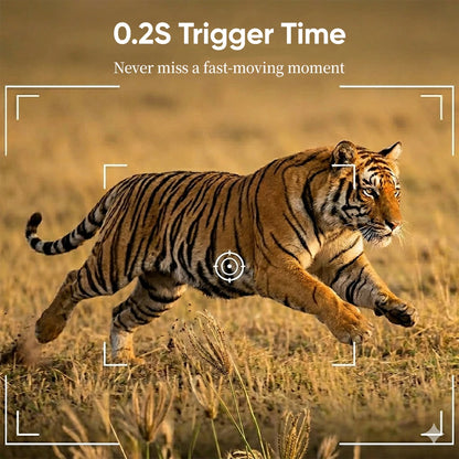 20MP 4G Solar Trail Camera with Dual Lens and PIR