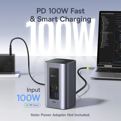 11-in-1 USB C Docking Station with HDMI and DisplayPort