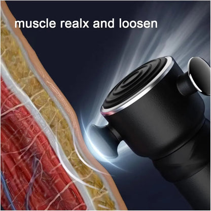 3D Fascia Massage Gun Deep Tissue Muscle Massager