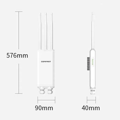 High Power Outdoor WiFi Mesh Router 2.4G and 5.8G