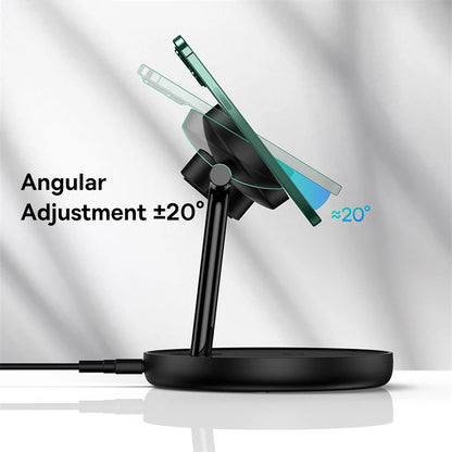 Wireless Charging Station for Phone Earbuds and Watch