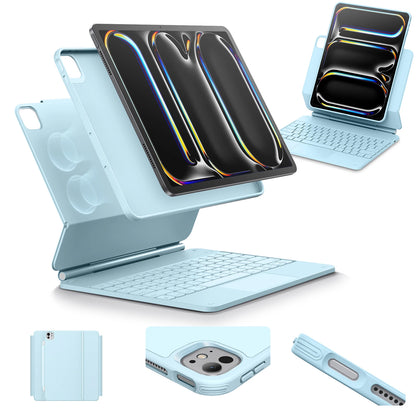 Magnetic iPad Pro 11 Keyboard Case Blue