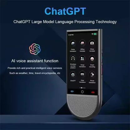 Portable 4G Smart Translator 148 Languages with Offline Translation