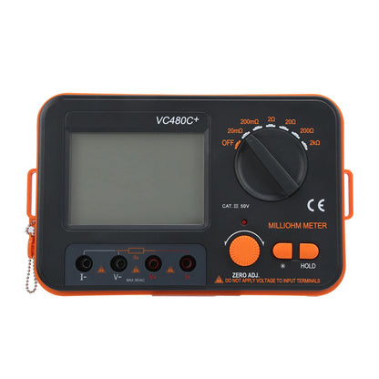 Handheld Low Resistance Tester VC480C 6-Gear