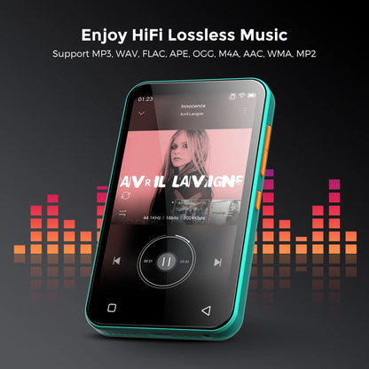 Portable Bluetooth MP3 MP4 Player with Speaker & FM Radio