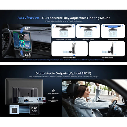 14.1 Smart Android Car Stereo 1DIN Bluetooth GPS