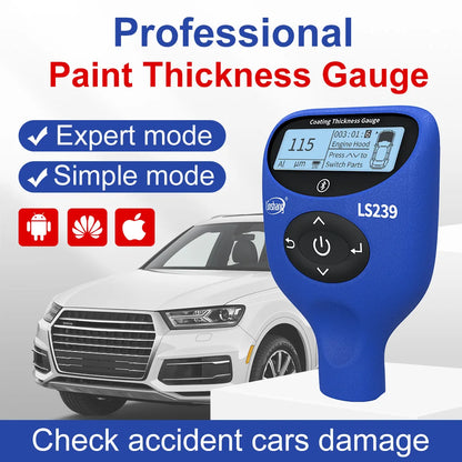 Digital Car Paint Thickness Gauge High Precision Tester