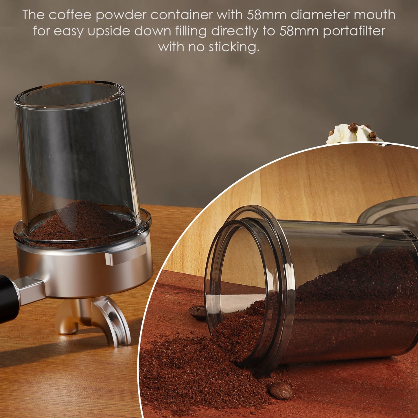 Electric Conical Burr Coffee Grinder with 48 Grind Settings