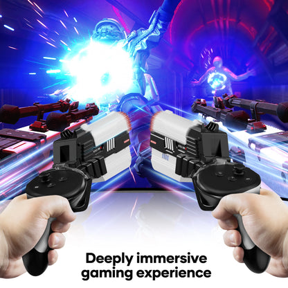 Meta Quest 3 VR Controller Grip & Gun Stock Accessory