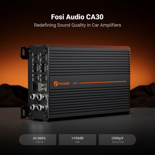 Car Audio Power Amp 4-Channel Stereo Subwoofer
