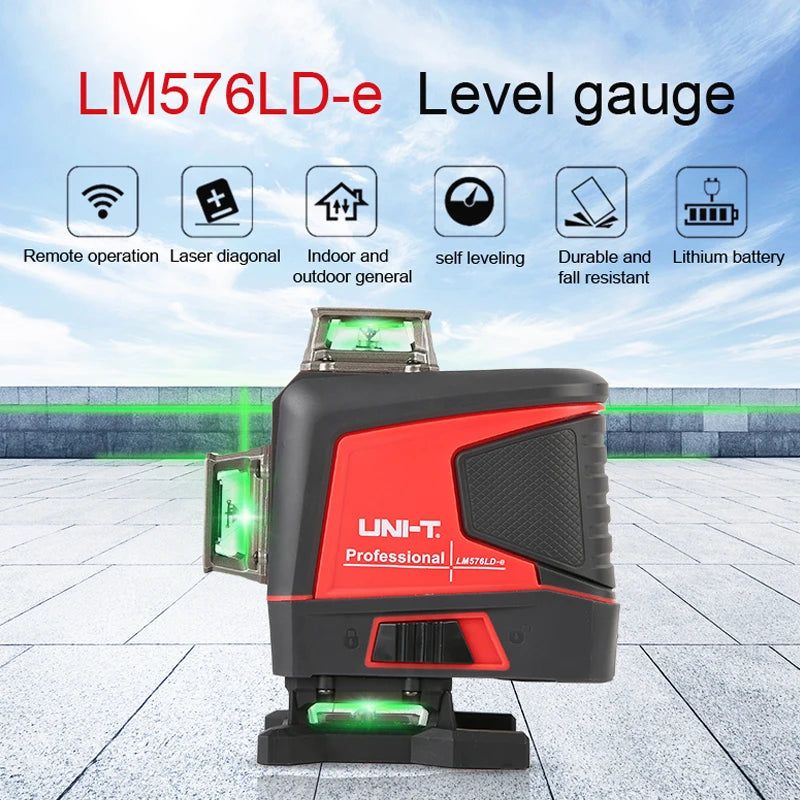 Self-Leveling Green Beam Laser Level for Construction and DIY