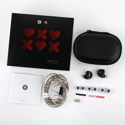 EW300 x HBB Silver-Plated OFC Hybrid IEM Earbuds
