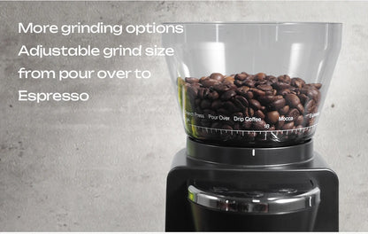 Automatic Electric Coffee Grinder 31 Gears Bean Storage