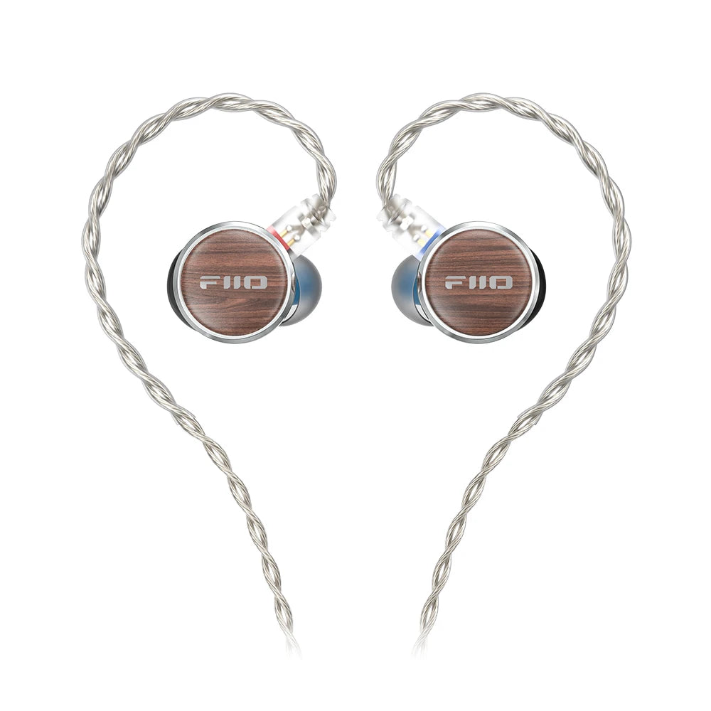 HiFi Planar In-Ear Earphones with Black Walnut Faceplate