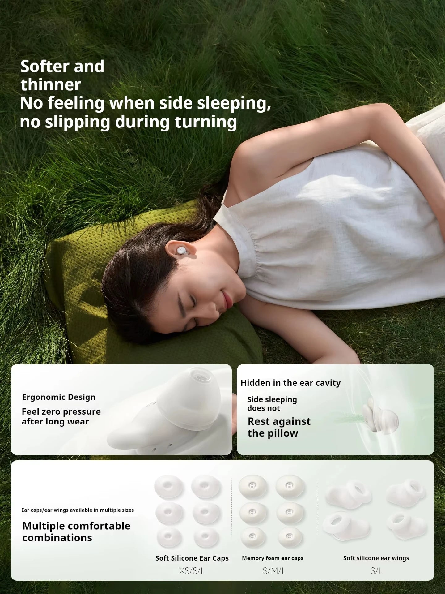 Smart Sleep Earbuds with Adaptive Snore-Masking
