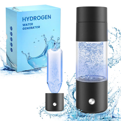 Portable Hydrogen Water Bottle Generator 4000ppb Rechargeable