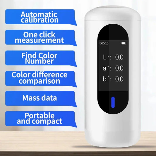 Portable Digital Colorimeter Paint Fabric Tester High Precision