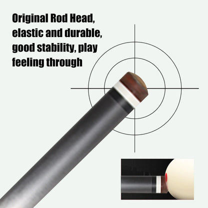 Carbon Fiber Pool Cue Shaft Low Deflection 12.5mm