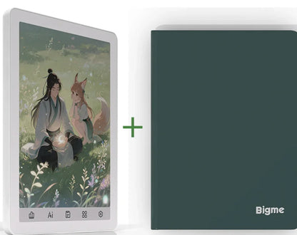 Portable 6 Inch Android eBook Reader with Colour Display White