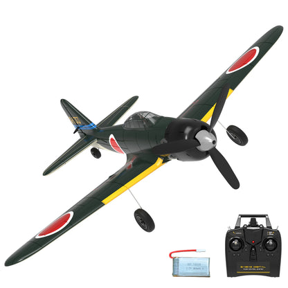 RC Fighter Plane 400mm Wingspan with One-Key Aerobatics