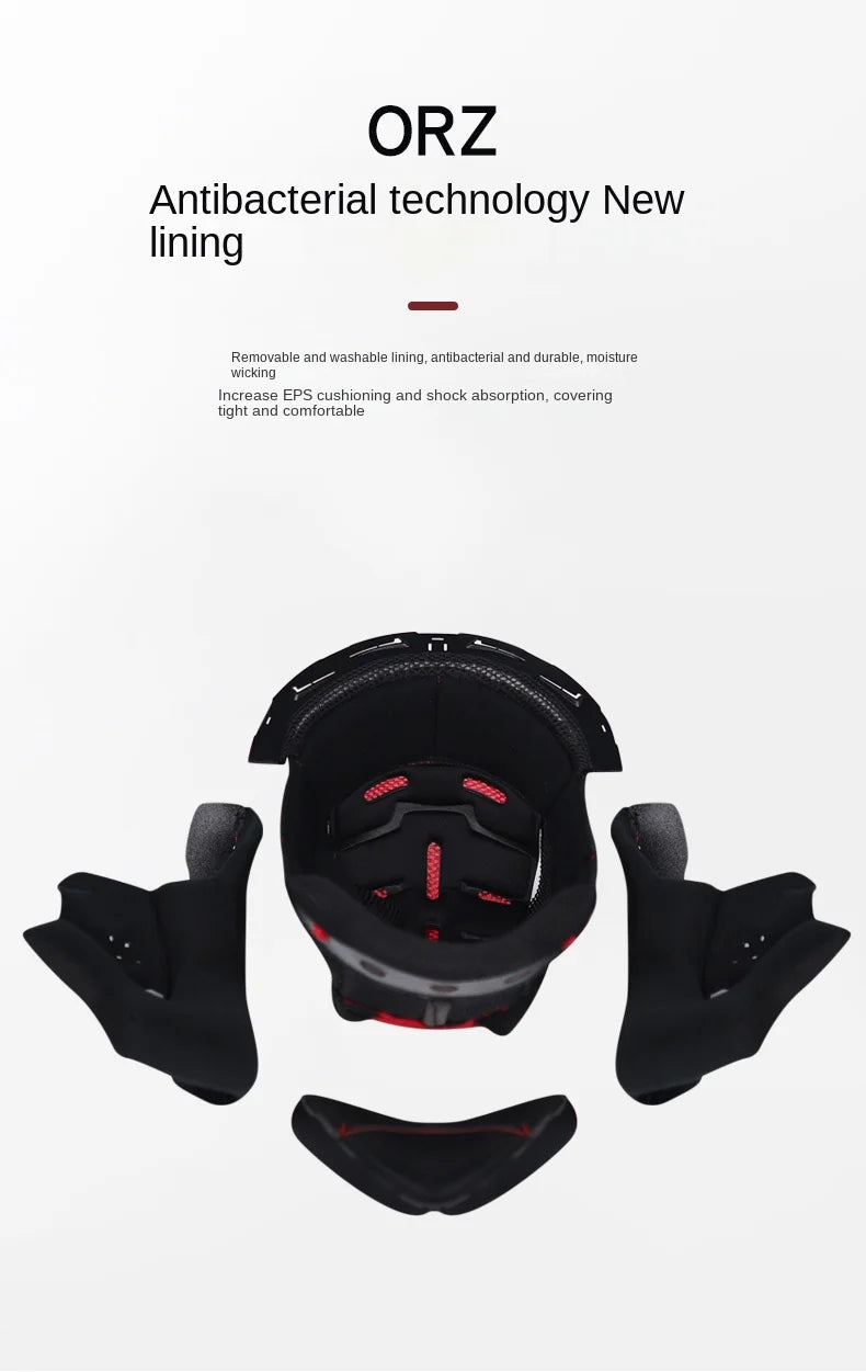 Four Seasons Motorcycle Helmet Full Face L