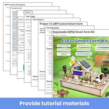 DIY Smart Farming Starter Kit with ESP32 Board