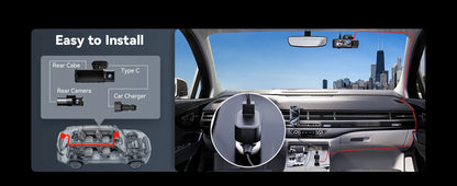 N5 4-Camera Car Dash Cam 2.7K HD