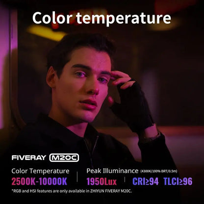 20W RGB LED Video Light for Professional Photography